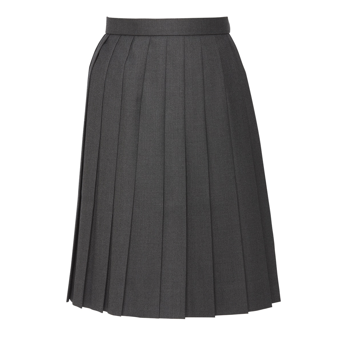 無地 20本車ひだ スカート（グレー）｜【トンボ公式オンラインモール】