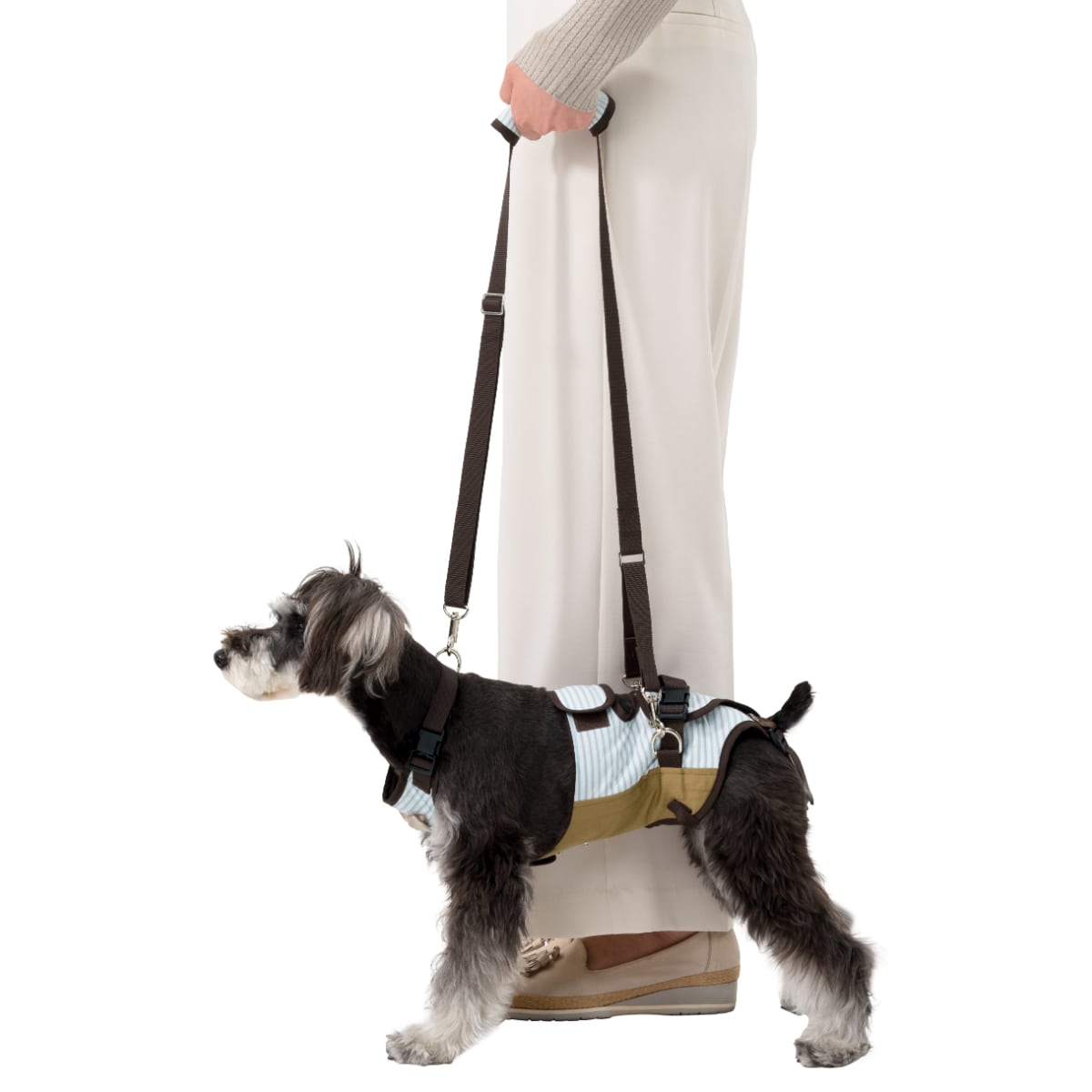 小型犬用 ロンドンミニチェック | 歩行補助ハーネス LaLaWalk