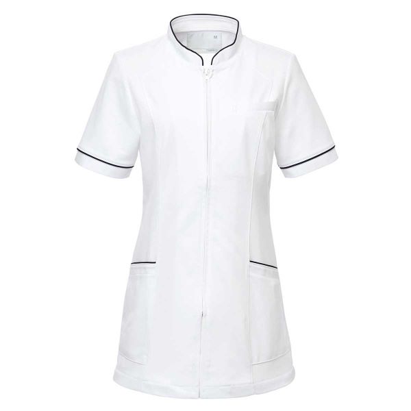 【レディス】チュニック（看護師／PTOT向け）スーパーストレッチ・理学作業療法士・看護白衣