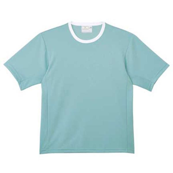 【男女兼用】Ｔシャツ（高齢者ウエア／パジャマ）夏用 ・腕が通しやすい吸汗速乾Tシャツ